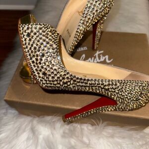 Christian Louboutin Crystal pumps